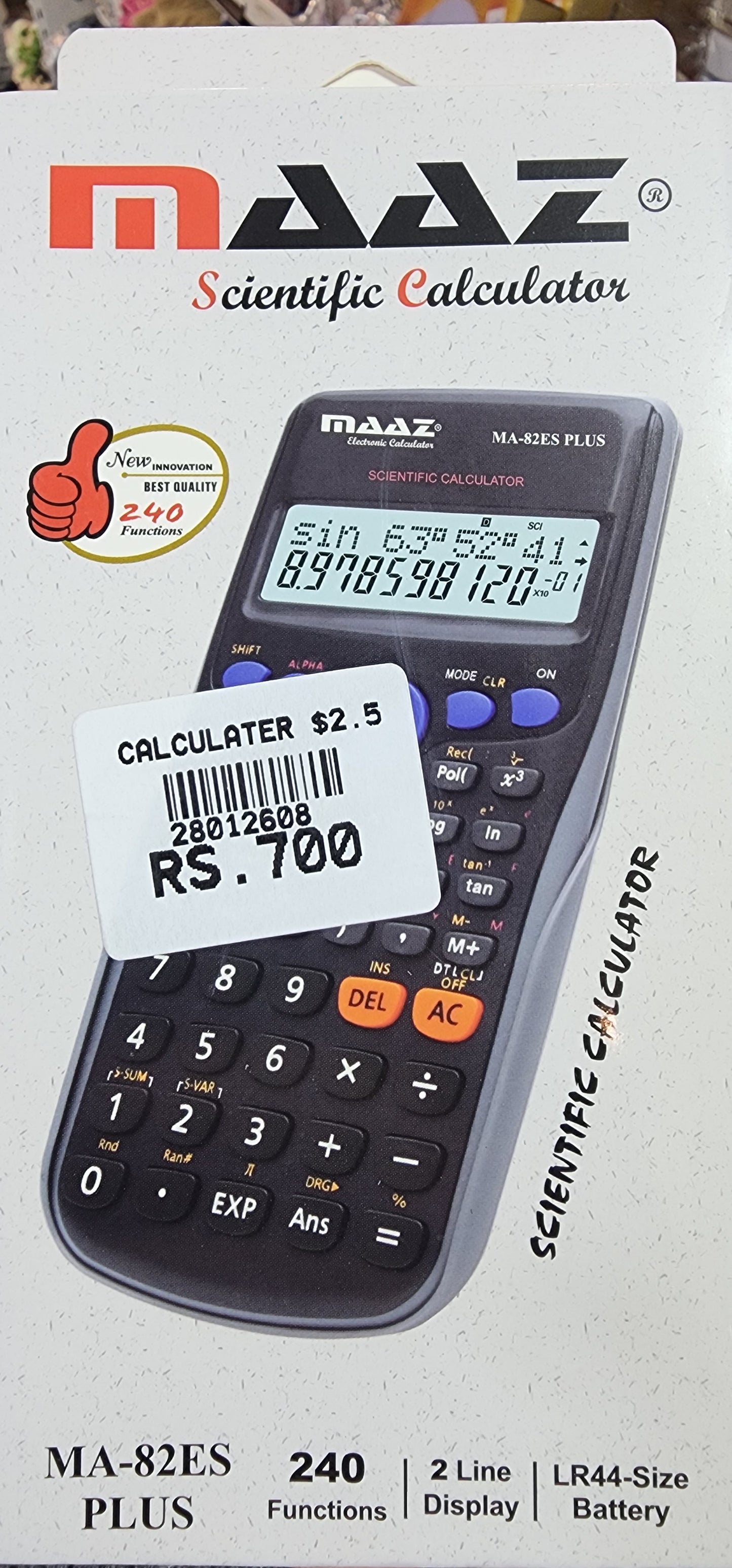 Calculator MA-82ES $2.5