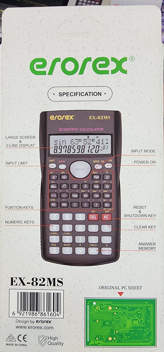 Calculator EX-82MS $2